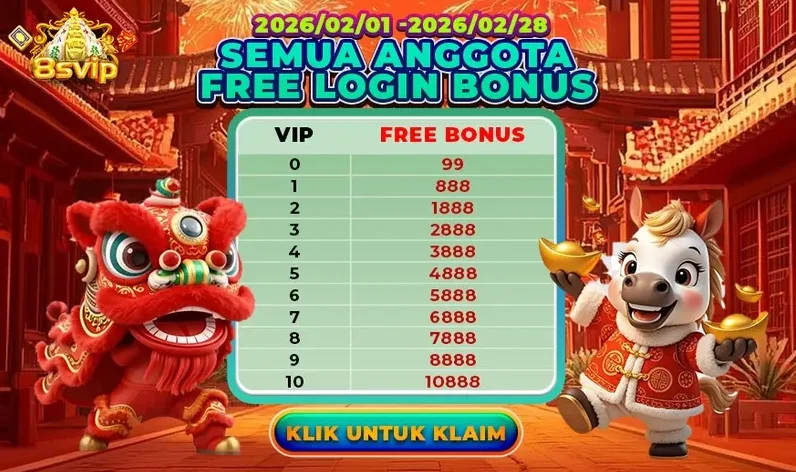 SEMUA ANGGOTA FREE LOGIN BONUS